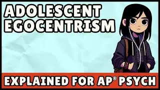 Adolescent Egocentrism (AP Psychology)
