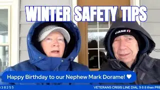 Senior Couple | Winter Safety EXPERTS Share Their Top Tips for Home and Away!