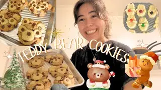 how to make the ✨CUTEST✨ Teddy Bear COOKIES  🧸 Teddy Bear Cookie & Hugging Cookie Tutorial