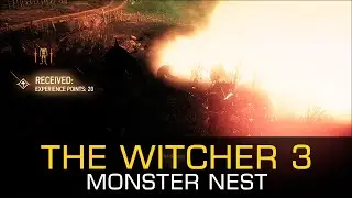 Monster Nest GHOUL NOVIGRAD VELEN - The Witcher 3 Wild Hunt Gameplay PC