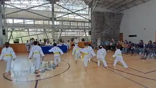 COLEGIO OLINCA CLASE DE KARATE
