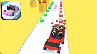 Assemble Run 3D Gameplay 🚘🏃&zwj;♀️🌈 All Levels 45-47
