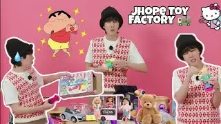 Jhope Toy factory🔥//Hindi dubbed//BTS run EP 2022//'run BTS tv//hobi cute😍//jhope streaming 😎 part 1