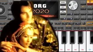 Rangeelo maro dholna song (instrumental) + Tutorial on org 2020 mobile app