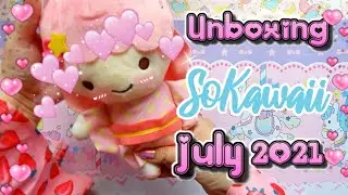 So Kawaii July 2021 Unboxing!-Japan Kawaii Subscription Box!