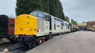 Heavy Tractor Group Class 37 37714 Railfreight Metals GCR Diesel turn 13/05/2023