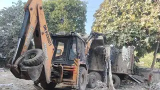 Jcb vlog truck vlog jcb 2dx Escorts machine rishabh pal 🚜#music #jcbbaba 
