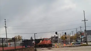 CN 3180 and CN EX Citrail 3944 DPU in Waukesha WI
