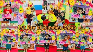 1st Day of Summer Camp 2024 | Pompom Activity | Magic Wand Welcome Activity | Dance and Aerobics