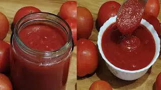 Making The Ultimate Homemade Ketchup With Zero Preservatives & All The Flavour | Tomato Sauce Recipe