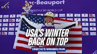 USA's Winter Vinecki back on top | FIS Freestyle Skiing