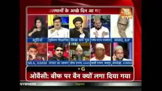 Asaduddin Owaisi exposes Modi Bhakt Maulvis in AajTak Debate !!