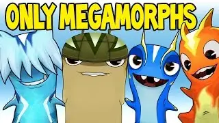 ALL MEGAMORPHS TEAM with MEGAMORPH GRENUKE !! Slugterra / Bajoterra Slug it Out  (Ep #121)