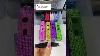 Packing a all purple order! Which color next?!💜 #asmr #keychain #usa #foryou #fyp #gift #packing