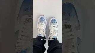 Wearing the Invisible Woman Nike AF1s🤔