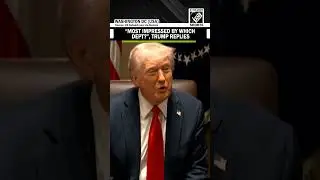 &ldquo;Most impressed by which department?&rdquo;, USA Prez Trump replies to journo in first cabinet meeting