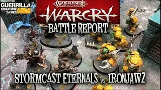 WARCRY Battle Report - Ep 06 - Ironjawz vs. Stormcast Eternals