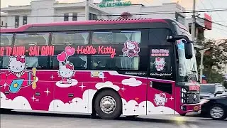 [466] NGẮM XE KH&Aacute;CH GIƯỜNG NẰM - SẮP TẾT RỒI CHUẨN BỊ QUAY ĐẦU TH&Ocirc;I #review #xekhach #giuongnam