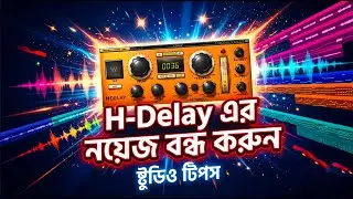 Waves H-Delay Analog Noise Off করার সঠিক উপায় | Pro Mixing Tutorial Bangla