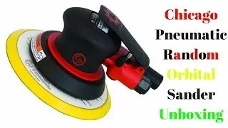 Chicago Pneumatic CP7255 Random Orbital Sander Unboxing