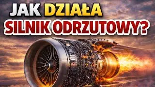 Jak działa silnik odrzutowy w samolocie? Tak wygląda jego prawdziwa moc.