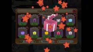 Opening presents from my friendship gifting boxes in animal jam!