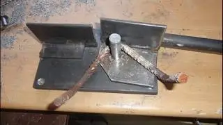 DIY Universal Iron rod metal bender / Metall biegen Biegevorrichtung