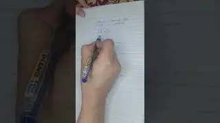 Math tricks 