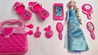 Frozen ELSA Cute Pink Beauty Set | Satisfying Unboxing Disney Princess Makeup Set | ASMR