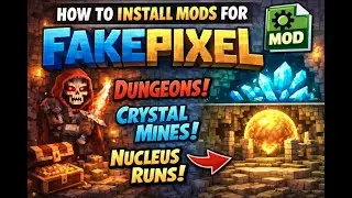 How to Install Mods for Fakepixel (Dungeons, Crystal Mines & Nucleus Runs!)