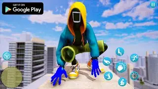 Squid Spider Super Hero City Android Gameplay