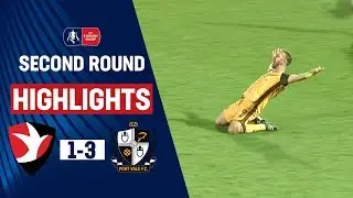 Pope's Incredible Eight-Minute Hat-Trick! | Cheltenham 1-3 Port Vale | Emirates FA Cup 19/20