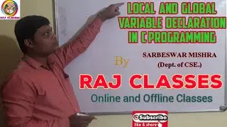 LOCAL & GLOBAL VARIABLE DECLARATION IN C PROGRAMMING |  LOCAL AND GLOBAL | EXTERN  | FUNCTION PART-5