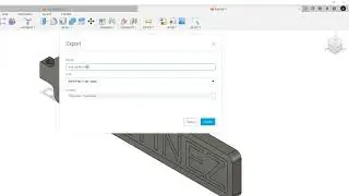 Export step file in Fusion 360