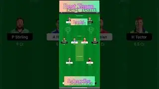 ENGLAND VS ARELAND ICC WORLD CUP T20 DREAM 11 BEST TEAM NEW ICC WORLD CUP T20 #azharfantasy