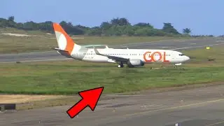 AVIÃO DA GOL ABORTA A DECOLAGEM EM SALVADOR - FALHA TÉCNICA ✔