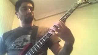 20140310 The evil that men do - Iron Maiden bass cover