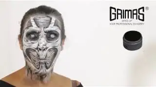 Video Grimas Schminke WaterMakeUp MastixExtra Wolcrepe