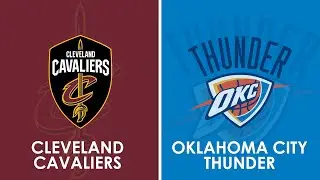 Cleveland Cavaliers vs Oklahoma City Thunder NBA Live Scoreboard