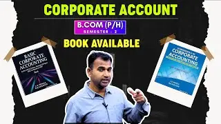 B.Com Sem 2 Students Must Watch! | Corporate Accounting Book Available