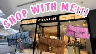 ✨ASMR COACH & Macy&rsquo;s Shop With Me 🍒 Inaudible Mouth Sounds + Clicky Whispers for Sleep & Tingles 🫠