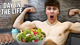 Целый день еды, чтобы стать рельефным