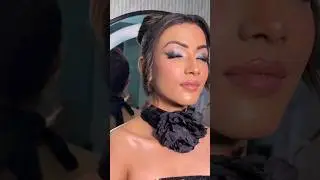 COCKTAIL MAKEUP FOR BLACK DRESS #shorts #makeup #song #trending #viral #latest #shortvideo #youtube