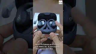 Soundcore aeroFit Pro  #Unboxing #shorts