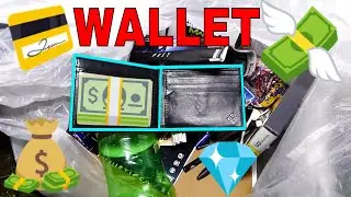 *FOUND A WALLET* DUMPSTER DIVING!! Dumpster Dive #478