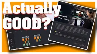 Is DaVinci Resolve 20's AI Voice Training Actually GOOD?⎜Like it or hate it it's now in DaVinci 20
