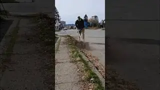 Street Sidewalk Cleanup 🧹 #fyp #satisfying #cleaning