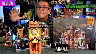 FunWhole Steampunk Trading Center F9017 - Ein beleuchtetes Handelszentrum für die Steampunk City