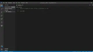 Python Program to check String is Palindrome or not 