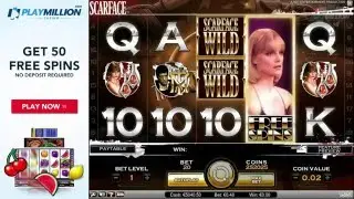 Wild Wins Playing Scarface Slot!